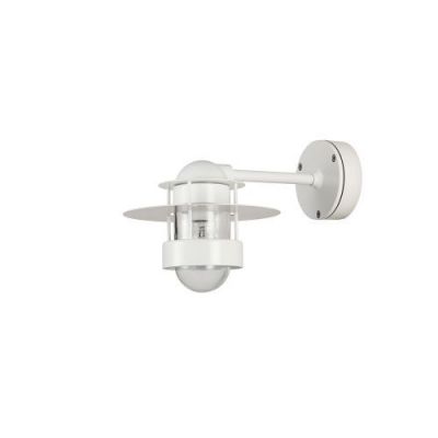 Louis Poulsen Albertslund Wall Short Wandlamp - Deels Mat glas - Wit