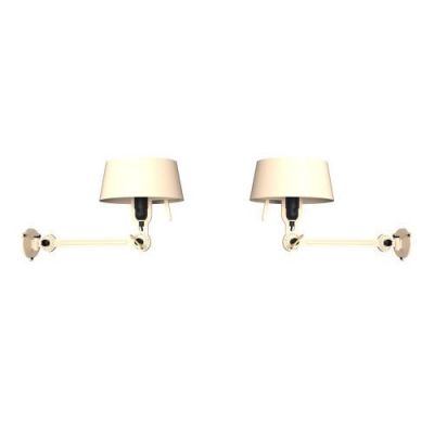 Tonone Bolt Bed Underfit Install Wandlamp Set van 2 - Creme Wit