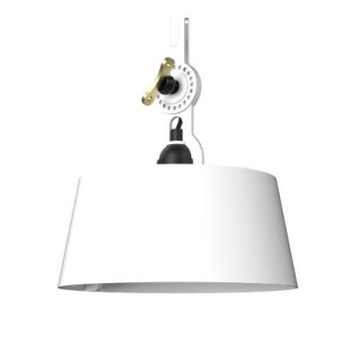 Tonone Bolt Ceiling 1 arm Underfit Plafondlamp - Wit