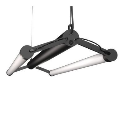 Tonone Mr. Tubes LED Double Hanglamp 2700K - Zwart
