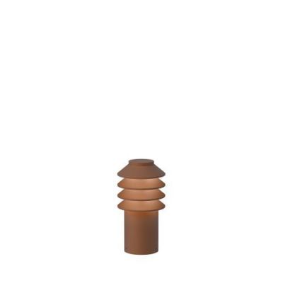 Louis Poulsen Bysted Garden Short Vloerlamp - 2700K Grondanker zonder adapter - Bruin