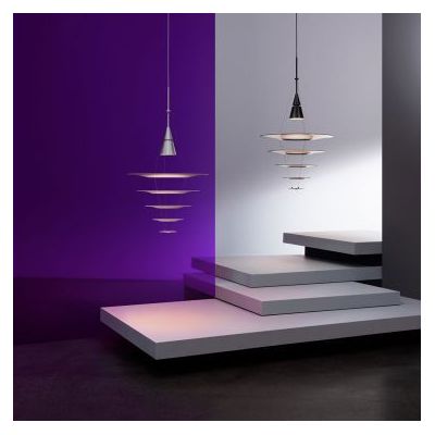 Louis Poulsen Enigma 545 Hanglamp - Wit/aluminium