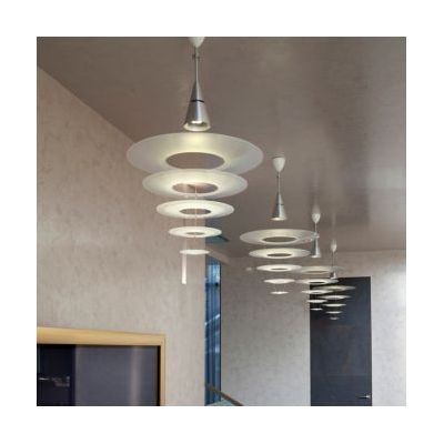 Louis Poulsen Enigma 545 Hanglamp - Wit/aluminium