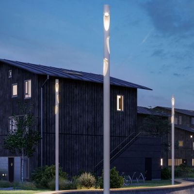 Louis Poulsen Flindt Plaza Lichtmodule - 3000K Dali - 15 - Aluminium