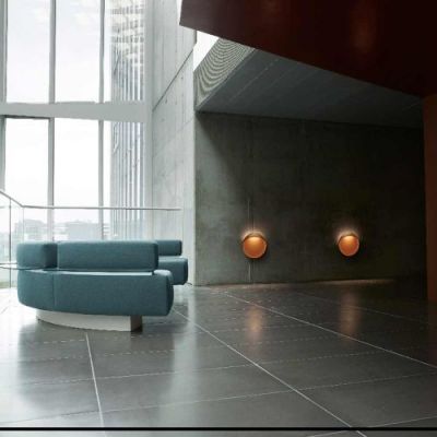 Louis Poulsen Flindt Wall 400 Wandlamp - 2700K Dali - Bruin