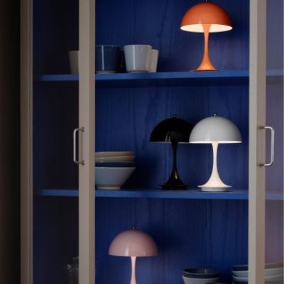 Louis Poulsen Panthella 160 Portable Tafellamp - 2700K - Roze