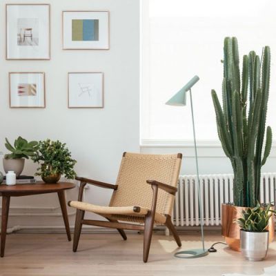 Louis Poulsen AJ Floor Vloerlamp - Gepolijst staal
