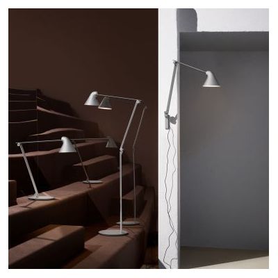 Louis Poulsen NJP Vloerlamp - 2700K - Lichtgrijs