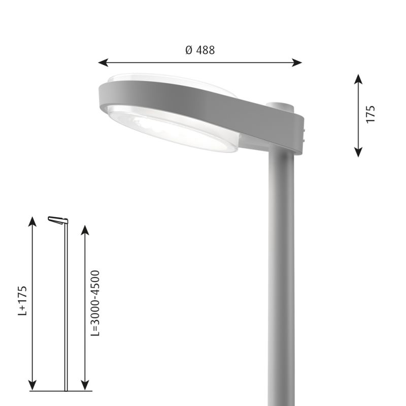 steek Verspreiding aanvaarden Louis PoulsenLP CAPSULE Vloerlamp - Aluminium - online kopen | Light Matters