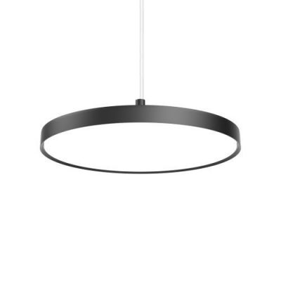 Louis Poulsen Slim Round 680 Suspended Hanglamp - 3000K 5861lm Dali - Opal - Zwart