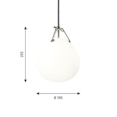 Louis Poulsen Moser 185 Hanglamp - Wit