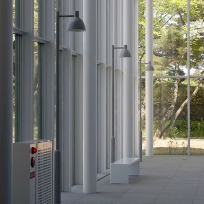 Louis Poulsen Toldbod Post 290 Lantaarnpaal - 48 - 3000K Dali - Aluminium