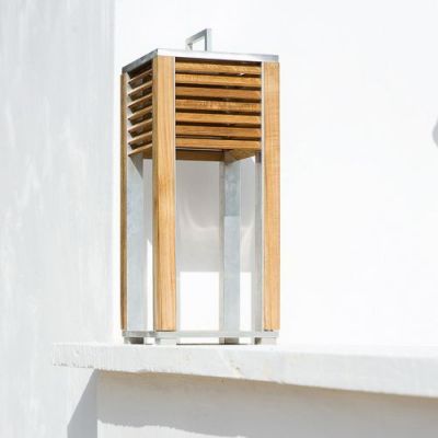 Ethimo Ginger Tafellamp - Teak - Aluminium
