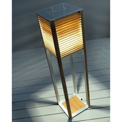 Ethimo Ginger Vloerlamp - Teak - Aluminium