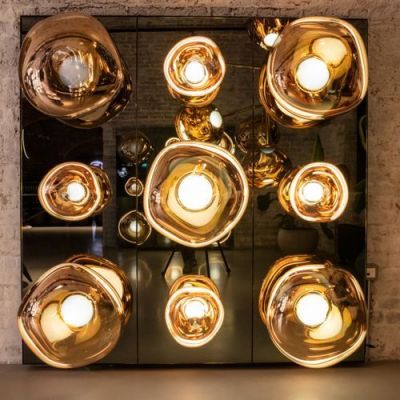 Tom Dixon Melt 50 LED Wandlamp - Goud