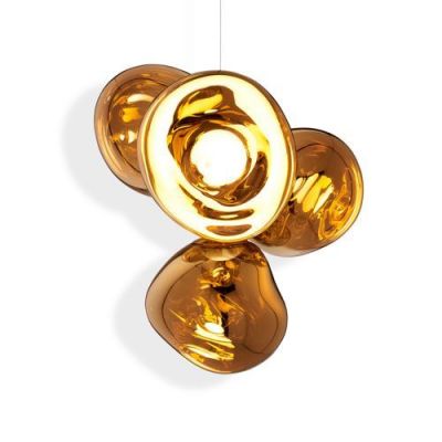 Tom Dixon Melt Small Chandelier LED Hanglamp - Goud