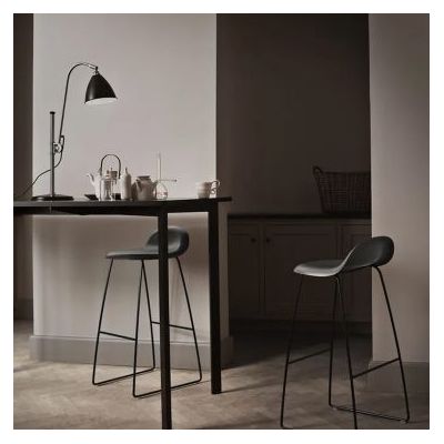 Gubi Bestlite BL1 16 Tafellamp - Chroom & Mat zwart