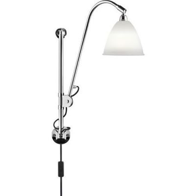 Gubi Bestlite BL5 16 Wandlamp - Chroom & Porselein