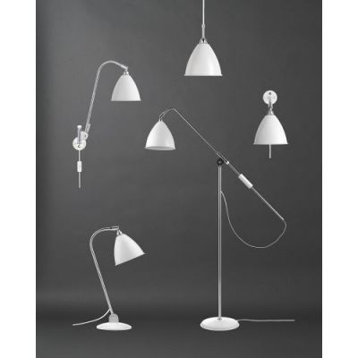 Gubi Bestlite BL6 16 Wandlamp - Chroom & Porselein