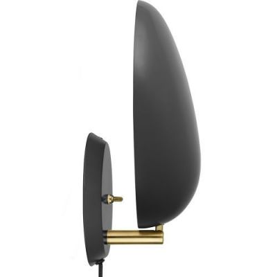 Gubi Cobra Wandlamp - Mat zwart