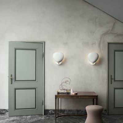 Gubi Cobra Wandlamp - Zonder kabel - Wit