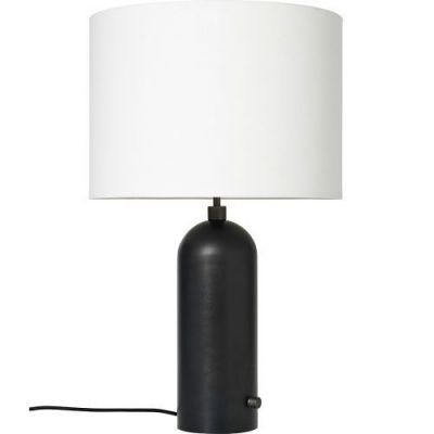 Gubi Gravity Large Tafellamp - Zwart staal & Wit