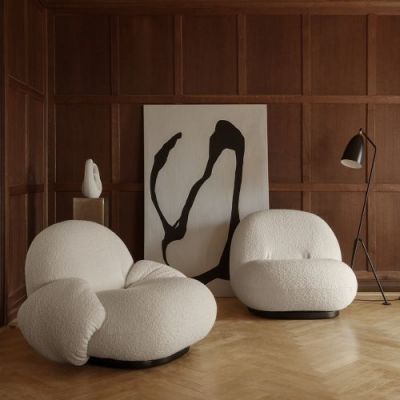 Gubi Grasshoppa Vloerlamp - Mat warm grijs