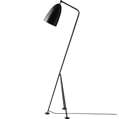 Gubi Grasshoppa Vloerlamp - Mat zwart