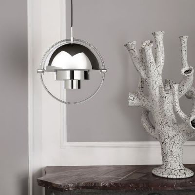 Gubi Multi-Lite Hanglamp - Chroom