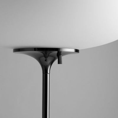 Gubi Stemlite H110 Vloerlamp - Zwart chroom