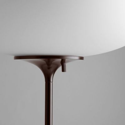 Gubi Stemlite H110 Vloerlamp - Zwart rood