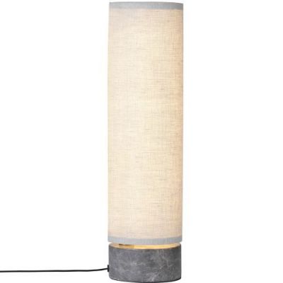 Gubi Unbound H45 Tafellamp - Grijs marmer & Canvas wit