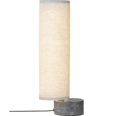 Gubi Unbound H45 Tafellamp - Grijs marmer & Canvas wit