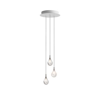 Bomma Soap Mini 3 pcs Hanglamp - 2x Helder 1x Mat glas