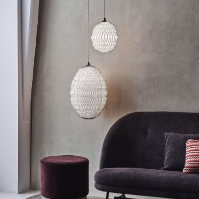 LE KLINT Caleo 2 Paper Hanglamp - Wit/Brons