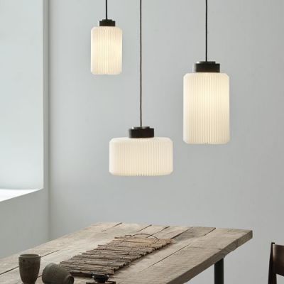 LE KLINT Cylinder 182 Medium Hanglamp - Zwart eiken