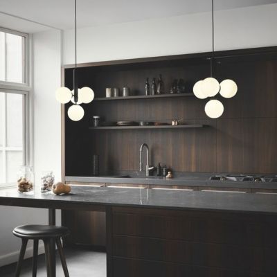 Outlet - Nuura Miira 4 Hanglamp - Messing - Transparant