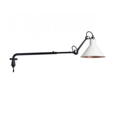 DCW Editions Lampe Gras N203 Conic Wandlamp - Wit/koper