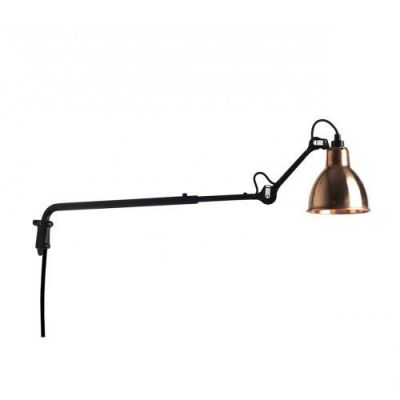 DCW Editions Lampe Gras N203 Round Wandlamp - Rauw koper