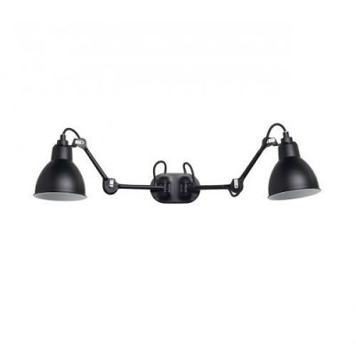 DCW Editions Lampe Gras N204 Double Round Wandlamp - Zwart