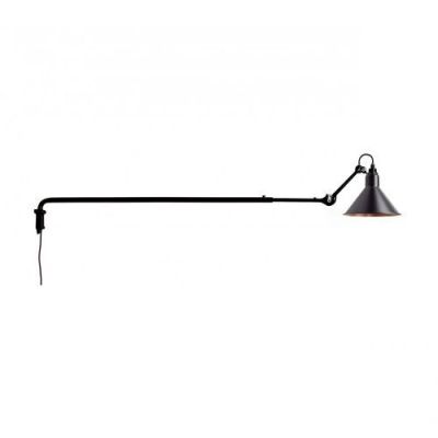 DCW Editions Lampe Gras N213 Conic Wandlamp - Zwart/koper