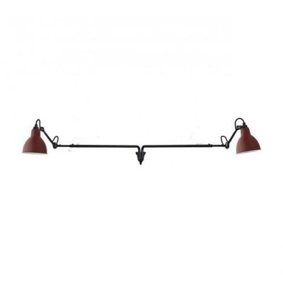 DCW Editions Lampe Gras N213 Double Round Wandlamp - Rood