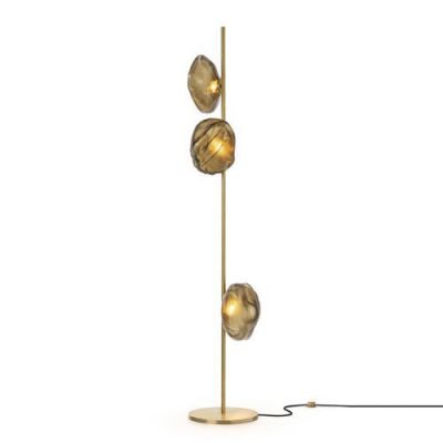 Bocci 73.3 Tall Vloerlamp - Taupe - Messing base