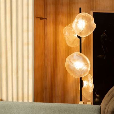 Bocci 73.6 Vloerlamp - Donkergrijs - Messing base
