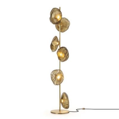 Bocci 73.6 Vloerlamp - Taupe - Messing base