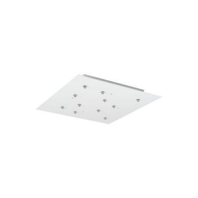 Bocci 73.11V Random Hanglamp - Transparant - Vierkante plafondkap