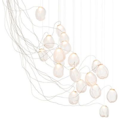 Bocci 73.19V Semi-Rigid Hanglamp - Transparant