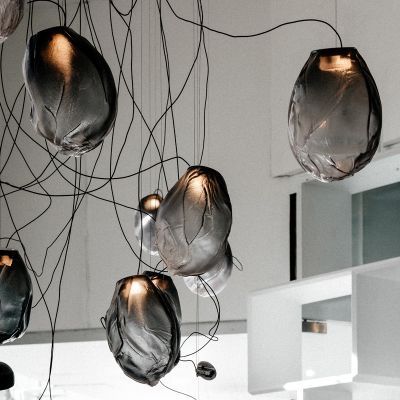 Bocci 73.19V Semi-Rigid Hanglamp - Transparant