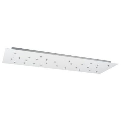 Bocci 73.28V Random Hanglamp - Transparant - Rechthoekige plafondkap