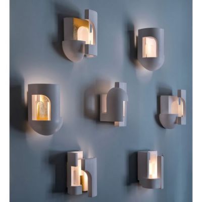 DCW Editions Soul Story 1 Wandlamp - Wit-goud